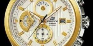 Casio Edifice Chronograph EF-556SG-1AV Mens Wrist Watch