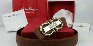 Mens Ferragamo Brown-SB1062 Belt