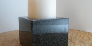 Stone Candle Stand