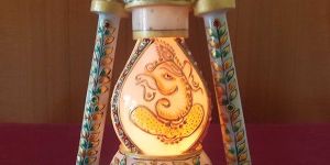 Marble Ganesha Lantern