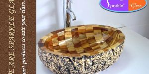 Wooden Oval Antique Wash Bowl