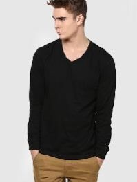 Mens Plain T-Shirts