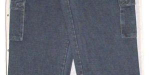 Denim Cargo Trouser