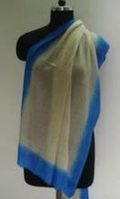 Ombre Scarf Border Dyed