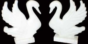 Marble Swan Statue