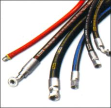 Crimping Hose with End Fitting