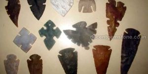 Designer Agate Stone Arrowheads
