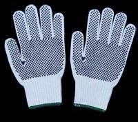 Cotton Knitted Dotted Hand Gloves