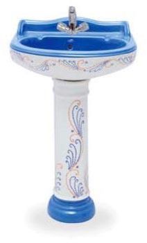 Vitrossa Series Pedestal Wash Basins