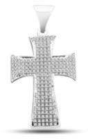 Diamond Cross Pendants