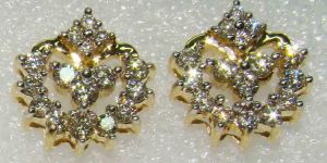 Diamond Studded Earrings