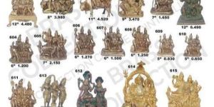 Brass Shiv Parivar Statue