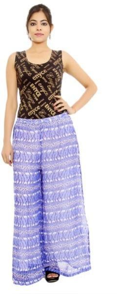 Chiffon Palazzo Pants