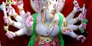 Lord Ganesh Marble Statues