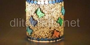Decorative Glass Votive