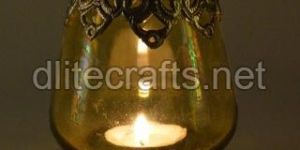 Glass Candle Holders