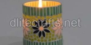 Glass Decorative  Candle Votive