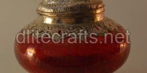 Glass Kharbuja Jar