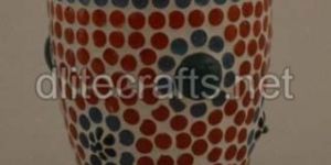 Glass Mosaic Votive Color