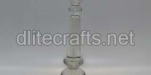 GlassClear  Candle Stand