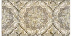 Painted Ceramic Tile