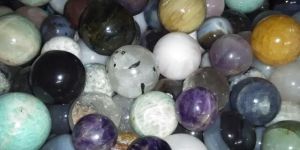 Mix Colour Gemstones Agate Ball