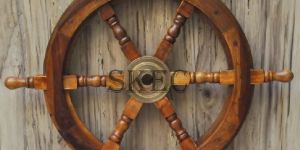 Wooden Nautical Ship Wheels