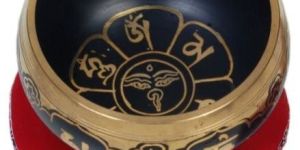 Black Tibetan Singing Bowl