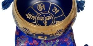 Tibetan Dark Blue Singing Bowls