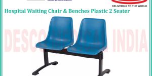 2 SEATER PLASTIC WAITING CHAIR