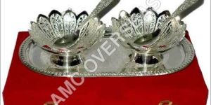 Silver Plated 2 Bowl Set