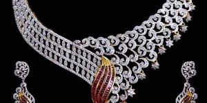 Diamond Necklace Set