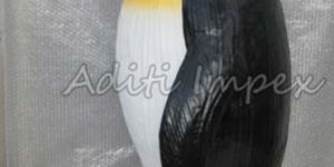 Handicraft Leather Penguin Sculpture
