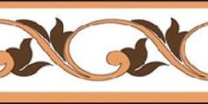 24X4mm Simple Border Tiles