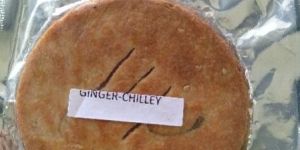 Dry Bhakhari - Ginger Chilly