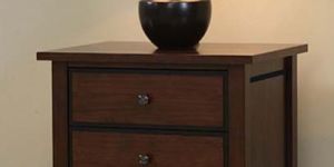Wooden Bedside Table