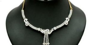 Compressed Diamond Necklace Set