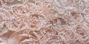 Zari Work Dhupian Fabric