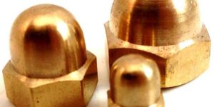 Brass Dome Nuts