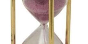 VINTAGE ANTIQUE WOODEN NAUTICAL SAND TIMER
