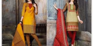 Sobha Cotton Dress Material