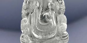 Crystal Ganesh Statue