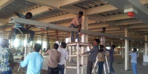 Busduct Site Erection