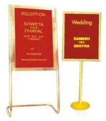 Gold Letter Display Boards