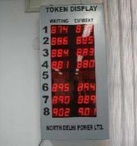 LED Token Display System
