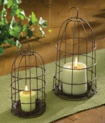 Iron Votive Candle Holder