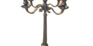 Metal Tabletop Candelabra