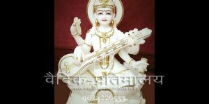 Maa Saraswati Devi Marble Idol