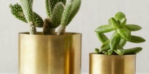 Brass Flower Pots
