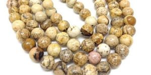 Natural Picture Jesper Semi-Precious Stone Beads